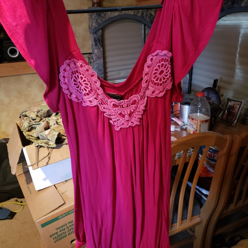 Pink top